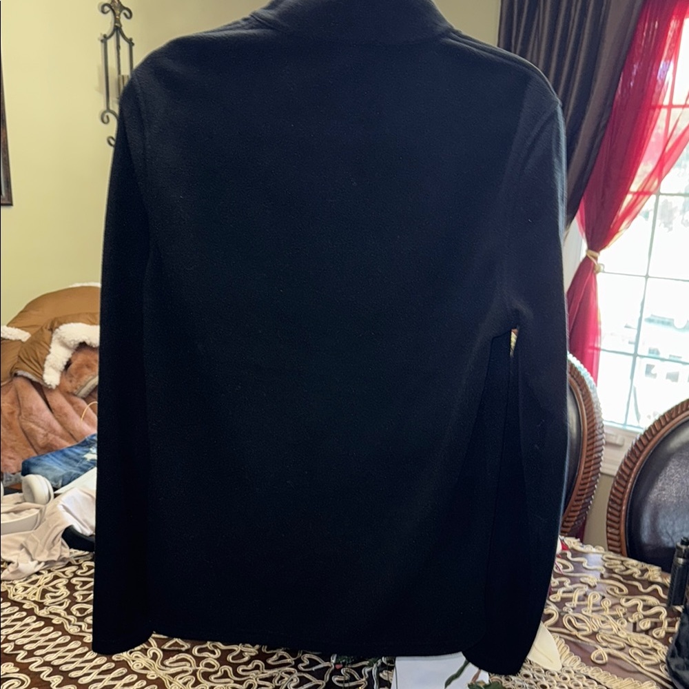 Michael Kors Women’s Black Zip-Up Sweater - Picture 3 of 3